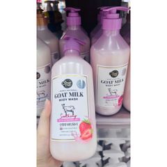 SỮA TẮM DÊ SHOWER MATE GOAT MILK HÀN QUỐC 800ML DƯỠNG ẨM MỊN DA, THƠM MÁT MỖI NGÀY