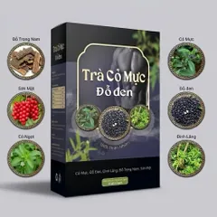 trà cỏ mực đỗ đen