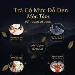 trà cỏ mực đỗ đen