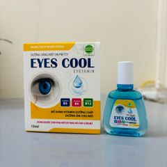 Nhỏ mắt EYESCOOL khô mắt, đau mắt, hỗ trợ dưỡng mắt - dùng được cho phụ nữ có thai & cho con bú
