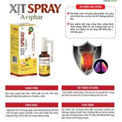 Xịt mũi họng phun sương SPRAY thảo dược an toàn