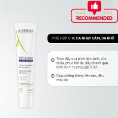 Kem Dưỡng Aderma Epitheliale AH Ultra 40mL - Kem Dưỡng Phục Hồi Da Nhạy Cảm và Ngăn Ngừa Sẹo từ Thiên Nhiên