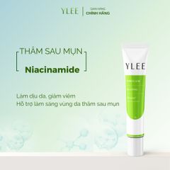 (Tuýp 15g) Gel Bôi Mụn Tuổi Dậy Thì YLEE Cho Mụn Trứng Cá, Mụn Sưng Đỏ. Hỗ Trợ Giảm Mụn, Dưỡng Sáng Da