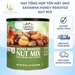 [ HỎA TỐC] HẠT TỔNG HỢP TẨM MẬT ONG SAVANNA HONEY ROASTED NUT MIX