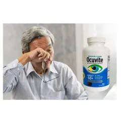 [ hỏa tốc] Vi-ên U.ống B-ổ M-ắt Ocuvite A.dult 50 +