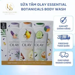 [ HỎA TỐC] Sữa tắm O.L.A.Y essential botanicals body wash của Mỹ