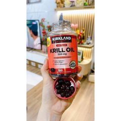 [ HỎA TỐC] Dầu omega 3 nhuyễn thể (dầu tôm) Kirkland Signature Krill Oil 500mg