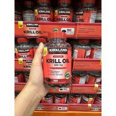[ HỎA TỐC] Dầu omega 3 nhuyễn thể (dầu tôm) Kirkland Signature Krill Oil 500mg