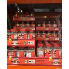 [ HỎA TỐC] Dầu omega 3 nhuyễn thể (dầu tôm) Kirkland Signature Krill Oil 500mg
