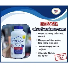 [ HOAR TỐC] Citracal Ma.xi.mum Cal-cium Ci-trate