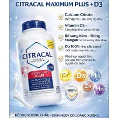 [ HOAR TỐC] Citracal Ma.xi.mum Cal-cium Ci-trate