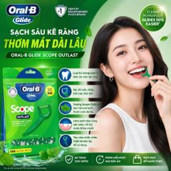 [ HỎA TỐC] Tăm chỉ nha khoa Oral B Glide Scope Outlast 300 cái