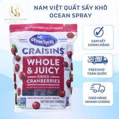 [ HỎA TỐC] Nam việt quất sấy khô Ocean Spray Craisins Whole Dried Cranberries 1.81kg