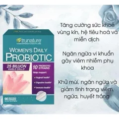 [ HỎA TỐC] M.E.N V.I S.I.N.H Trunature Women’s Daily Probiotic