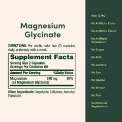 [ hỏa tốc] Nature’s Bounty Magnesium Glycinate Mỹ