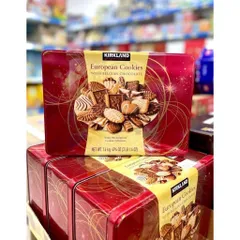 [ HỎA TỐC] Bánh quy Kirkland Signature European Cookies with Belgian Chocolate 1.4kg