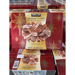 [ HỎA TỐC] Bánh quy Kirkland Signature European Cookies with Belgian Chocolate 1.4kg