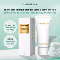 (Hàng chuẩn) Sữa rửa mặt Amino Acid HOBE BAR hỗ trợ làm sạch dịu nhẹ, dưỡng ẩm 50ml