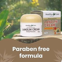 [Hàng Úc] KEM DƯỠNG DA NHAU THAI CỪU LANOLIN CREAM WITH SHEEP PLACENTA - 100G Dưỡng ẩm trắng da