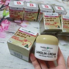 [Hàng Úc] KEM DƯỠNG DA NHAU THAI CỪU LANOLIN CREAM WITH SHEEP PLACENTA - 100G Dưỡng ẩm trắng da