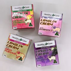 [Hàng Úc] KEM DƯỠNG DA NHAU THAI CỪU LANOLIN CREAM WITH SHEEP PLACENTA - 100G Dưỡng ẩm trắng da