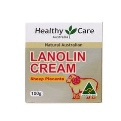 [Hàng Úc] KEM DƯỠNG DA NHAU THAI CỪU LANOLIN CREAM WITH SHEEP PLACENTA - 100G Dưỡng ẩm trắng da