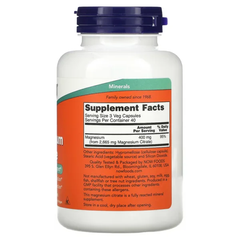 NOW Magnesium Citrate 120 viên