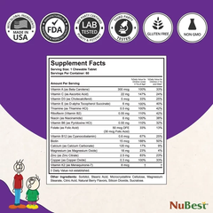 Viên tăng chiều cao của Mỹ Nubest Tall 60 viên