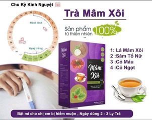 Combo 3 hộp Trà Mâm Xôi túi lọc tứ vị - Bổ Huyết,Giải Nhiệt,Dễ Ngủ,Đẹp Da,100% thảo mộc tự nhiên - hộp 20 túi x 4g