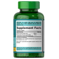 Tinh bột nghệ turmeric curcumin 500mg Puritan’s Pride 180 viên