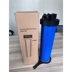 Cốc Lọc 20inch Béo kết nối Φ34 - Cốc lọc đơn Bigblue 20 inch