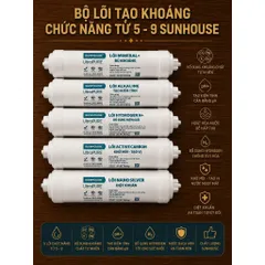 Bộ lõi lọc khoáng 567891011 nối nhanh Sunhouse / Máy lọc nước RO Sunhouse.
