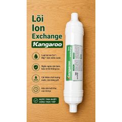 Lõi Ion Exchange Kangaroo - Hàng chính hãng xử lý nước cứng nhiễm đá vôi.