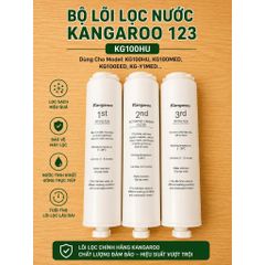 Bộ Lõi Lọc Nước Kangaroo 123 Kg100hu – Dùng Cho Model Kg100hu, Kg100med, Kg100eed, Kg-Y1med…