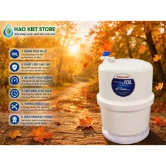 Bình áp nhựa máy lọc nước Sunhouse - Tặng kèm van chống nổ.