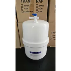 Bình áp nhựa 3.2G - 4.0G siêu bền dùng cho máy lọc nước Ro Karofi (1 bình áp + 1 van chống nổ)