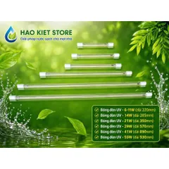 Combo 2 bóng đèn UV diệt khuẩn từ 29W - 55W Aquapro 4 chấu.