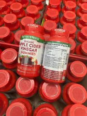 CHÍNH HÃNG Kẹo dẻo giấm táo hữu cơ Nature's Truth Organic Apple Cider Vinegar 120 viên MỸ