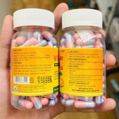 Vitamin C chai 100 viên giúp chống oxy hóa, tăng cường sức đề kháng