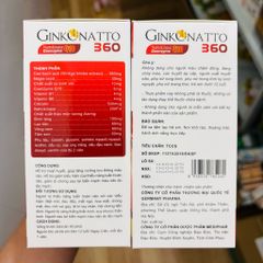 GINKGO NATTO ENZYM Q10 - Bổ não ngừa đột quị