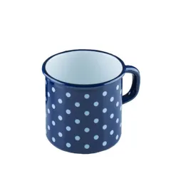 Cốc Uống Nước Riess Country 375ml Polka Dot Blue 0221-075