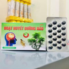 Hoạt Huyết Dưỡng Não - Tăng cường máu lên não, cải thiện trí nhớ - Hộp 100 viên