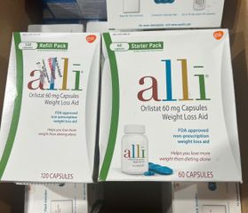 Alli - Giảm cân Alli 120 viên và 60 viên hàng Mỹ