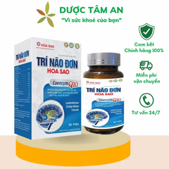 Viên Uống Bổ Não Trí Não Đơn Hoa Sao Giúp Cải Thiện Trí Nhớ, Tăng Tuần Hoàn Máu Não, Giảm Nguy Cơ Tai Biến