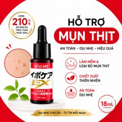 Tinh chất hỗ trợ mụn thịt Ipocare EX Serum 18ml - hỗ trợ làm mờ mụn thịt quanh mắt, cổ | Nhật Bản