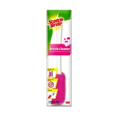 Combo 2 cây cọ rửa bình 3M™ Scotch-brite®, màu hồng, 36cm, cọ rửa chai lọ tiện lợi - Không trầy xước