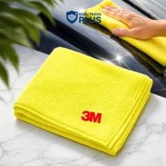 Combo 10 chiếc KHĂN LAU ĐA NĂNG MICROFIBER 3M Scotch-Brite - Màu vàng– LAU SẠCH KHÔNG XƠ, KHÔNG TRẦY