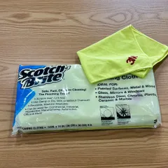 Combo 10 chiếc KHĂN LAU ĐA NĂNG MICROFIBER 3M Scotch-Brite - Màu vàng– LAU SẠCH KHÔNG XƠ, KHÔNG TRẦY
