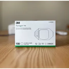 Miếng dán vết thương 3M Tegaderm 1624W, vô trùng, trong suốt, chống nước - 6 x 7cm - Sản xuất tại Mỹ