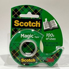 Băng dính kỳ diệu 3M™ Scotch® 119 – 12,7mm x 20,3m – Siêu bám dính, trong suốt | Sản xuất tại Mỹ